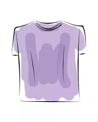 Купить Выкройка: мужская футболка № 12 арт. ВКК-2733-1-ВП0492 оптом в Казахстане