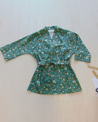 Купить Выкройки одежды для дома для начинающих Выкройка: женский халат-кимоно № 13 арт. ВКК-2734-1-ВП0493 оптом в Бресте