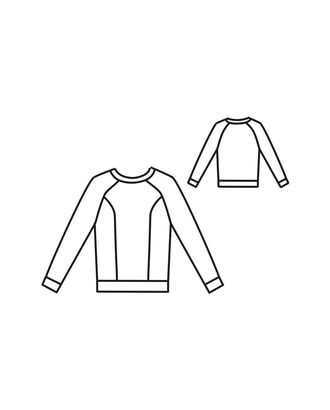 Купить Выкройка: блуза Т-1913 арт. ВКК-2311-9-ВП0101 оптом в Усть-Каменогорске