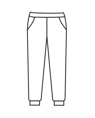 Купить Выкройка: брюки Т-1901 арт. ВКК-2312-10-ВП0102 оптом в Казахстане