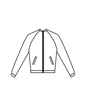 Выкройка: куртка Т-1901 арт. ВКК-2313-9-ВП0103