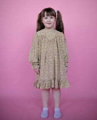 Выкройка: платье детское «Севилья» арт. ВКК-4380-26-ВП1278