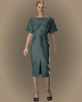 Выкройка: платье «Мия» арт. ВКК-2891-1-ВП0570