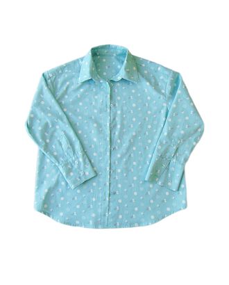 Выкройка: женская рубашка без вытачек_F043 арт. ВКК-4530-1-ВП1328