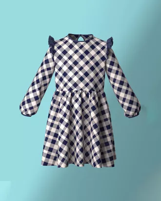 Купить Выкройки детской одежды для девочек Выкройка: платье «Лили» арт. ВКК-2917-7-ВП0595 оптом в Казахстане