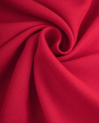 Купить Ткань Для мусульманской одежды хиджаб красного цвета из полиэстера Креп стрейч  "Булгари" арт. КРО-107-10-8650.005 оптом в Бресте