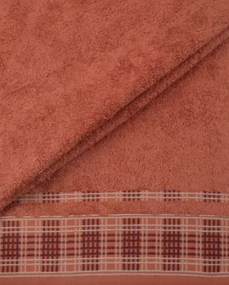 Купить Махровые полотенца терракотового цвета Эдинбург (Размер 50 х 90) арт. ПГСТ-232-3-1783.032 оптом в Казахстане