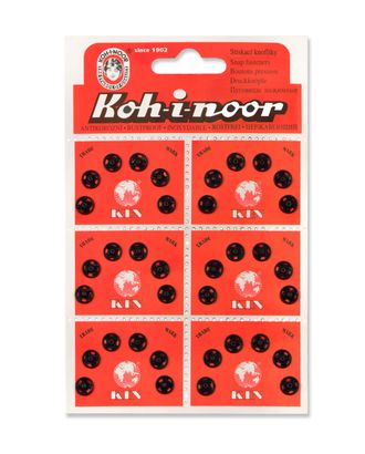 Кнопки KOH-I-NOOR №1 (д.8мм) арт. КН-24-1-18142 Кнопки KOH-I-NOOR №1 (д.8мм) арт. КН-24-1-18142