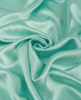 Купить Ткани для нарядных платьев цвет мятный Креп сатин арт. АКС-1-38-9265.047 оптом в Казахстане