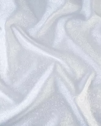 Купить Ткани подкладочные для подкладки цвет белый Поливискоза жаккард D-5 арт. ПД-11-4-3861.029 оптом в Казахстане