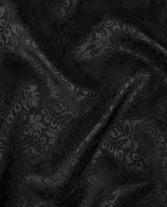 Купить Одежные ткани черного цвета 25 метров Поливискоза жаккард D-2 арт. ПД-14-4-3861.041 оптом в Казахстане