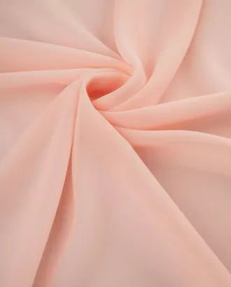 Купить Ткани для нарядных платьев цвет персиковый Шифон Мульти однотонный арт. ШО-37-22-1665.026 оптом в Казахстане