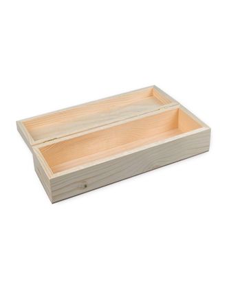 Заготовки для декорирования "шкатулка" сосна 30x10x6см арт. ТЗД-102-1-39910 Заготовки для декорирования "шкатулка" сосна 30x10x6см арт. ТЗД-102-1-39910