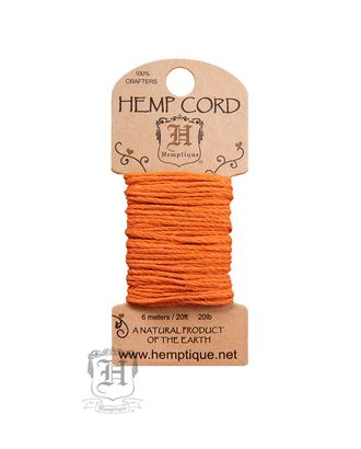 Шнур HEMPTIQUE на мини-блистере #20 - 1 мм, 6 м арт. ДЭ-5-1-41017 Шнур HEMPTIQUE на мини-блистере #20 - 1 мм, 6 м арт. ДЭ-5-1-41017
