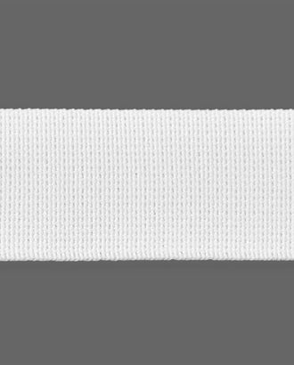 Резина ткацкая ш.4см; пл.22,92гр/м.п.(25м) белый арт. РО-90-1-14982