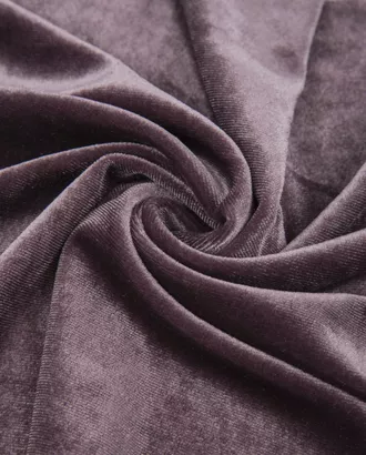 Купить Ткани для юбок цвет лиловый Бархат стрейч однотонный арт. Б-5-16-20091.009 оптом в Казахстане