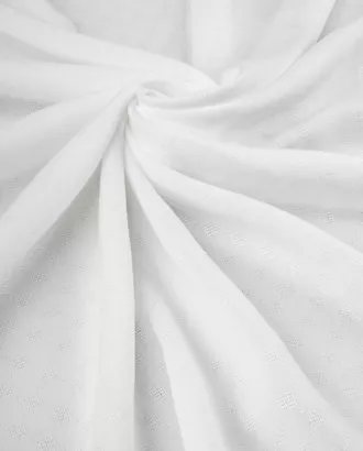 Купить Ткань для мусульманской одежды белого цвета из Китая Плательная вискоза жаккард арт. ПЛ-232-8-21123.005 оптом в Казахстане