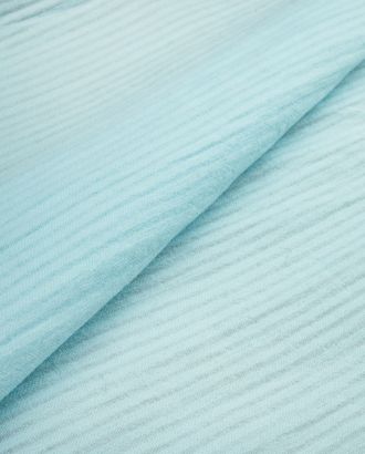Купить Ткань Рубашечные жаккард голубого цвета из хлопка Хлопок Гофре арт. РБ-167-4-21389.004 оптом в Бресте