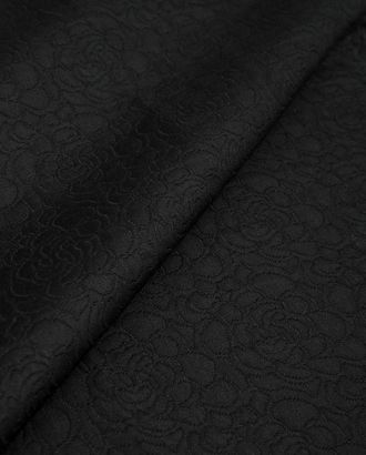 Купить Ткань Новый год костюмные черного цвета из полиэстера Жаккард "Фоколо" арт. КЖА-34-1-20516.005 оптом в Бресте