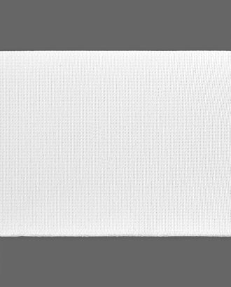 Резина ткацкая ш.8см; пл.44,13гр/м.п.(25м) белый арт. РО-106-1-14992