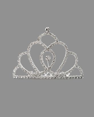 Диадемы и ободки Диадема на гребне р.5х7см арт. БДО-37-1-31281 Купить Диадемы и ободки Диадема на гребне р.5х7см арт. БДО-37-1-31281 оптом