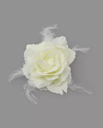Купить Искусственные цветы для рукоделия Цветок-брошь д.11 см арт. ЦБ-52-2-32786.002 оптом в Казахстане
