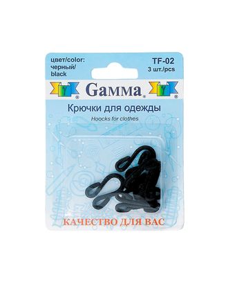 Крючки шубные TF-02 ш.3,6см (черный) арт. КШ-57-1-39950 Крючки шубные TF-02 ш.3,6см (черный) арт. КШ-57-1-39950
