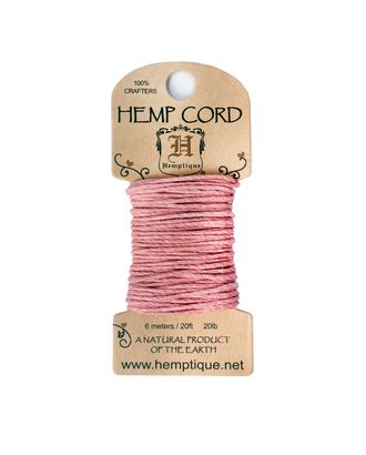 Шнур HEMPTIQUE на мини-блистере #20 - 1 мм, 6 м арт. ДЭ-4-1-41016 Шнур HEMPTIQUE на мини-блистере #20 - 1 мм, 6 м арт. ДЭ-4-1-41016