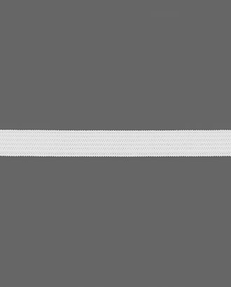 Резина вязаная ш.0,8см; пл.3гр/м.п.(200м) белый арт. РО-191-1-12009