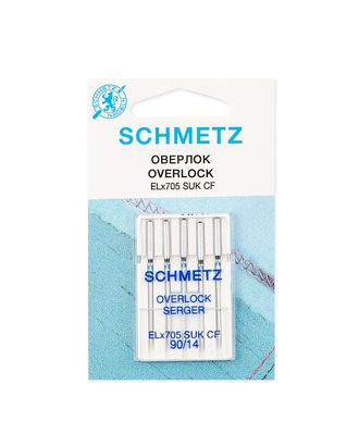 Иглы для оверлоков Schmetz №90/14 арт. ИБДВ-7-1-42661