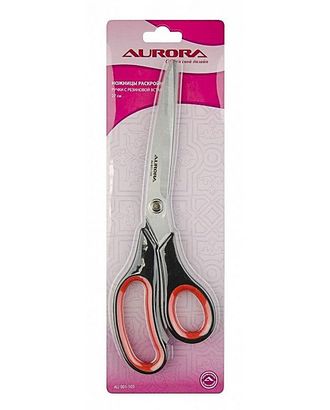 Ножницы Ножницы Aurora раскройные с резиновыми вставками 27см арт. НШП-8-1-38183 Купить Ножницы Ножницы Aurora раскройные с резиновыми вставками 27см арт. НШП-8-1-38183 оптом