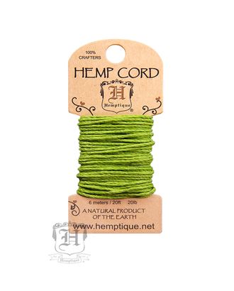 Шнур HEMPTIQUE на мини-блистере #20 - 1 мм, 6 м арт. ДЭ-7-1-41019 Шнур HEMPTIQUE на мини-блистере #20 - 1 мм, 6 м арт. ДЭ-7-1-41019