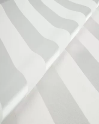 Купить Молочные свадебные ткани Атлас жаккард "Моар" полоска арт. БЛ-8-5-7036.039 оптом в Казахстане