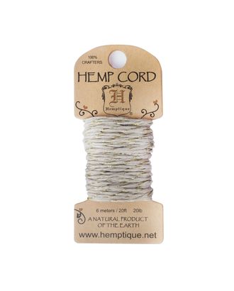 Шнур HEMPTIQUE на мини-блистере #20 - 1 мм, 6 м арт. ДЭ-8-1-41020 Шнур HEMPTIQUE на мини-блистере #20 - 1 мм, 6 м арт. ДЭ-8-1-41020