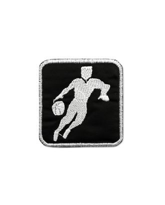 Аппликация термо "Баскетбол" р.4,1x4,4см (в упаковке 10 шт.) арт. АНСП-44-1-46187.001