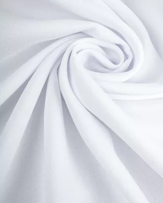 Купить Ткань для мусульманской одежды белого цвета из Китая Креп стрейч  "Булгари" арт. КРО-107-2-8650.002 оптом в Казахстане