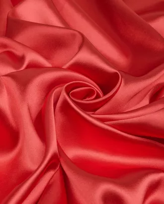 Купить Ткань для сорочек цвет красный Атлас стрейч "Марио" арт. АО-8-33-5446.006 оптом в Казахстане