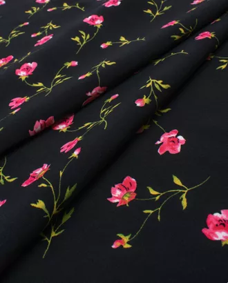 Купить Ткань для мусульманской одежды плотностью 155 г/м2 узор флора Штапель принт арт. ТМ-5068-1-20612.016 оптом в Казахстане
