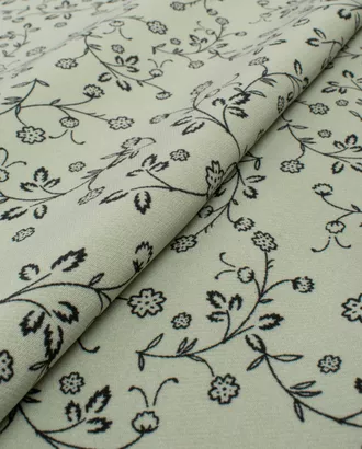 Купить Ткань костюмные оттенок оливковый "Ницца" принт арт. КПИ-31-1-20158.024 оптом в Казахстане