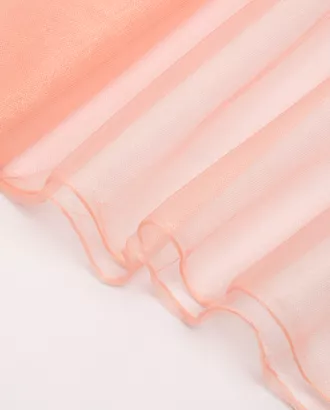 Купить Ткани для нарядных платьев цвет персиковый Фатин металлик 1,5м арт. ФТН-3-26-3232.032 оптом в Казахстане