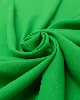 Купить Ткань Креп зеленого цвета из полиэстера Плательная "вискоза" "Паулина" однотонная арт. ПЛ-33-8-20814.008 оптом в Казахстане