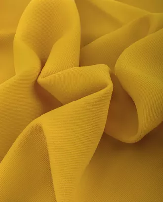 Купить Ткани для нарядных платьев цвет желтый Костюмная креп "Барби" арт. КО-42-35-2101.017 оптом в Казахстане