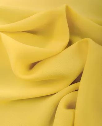 Купить Ткани для нарядных платьев цвет желтый Костюмная креп "Барби" арт. КО-42-40-2101.021 оптом в Казахстане