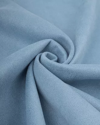Купить Одежные ткани голубого цвета 30 метров Замша на скубе арт. ЗАМ-23-28-10810.025 оптом в Казахстане