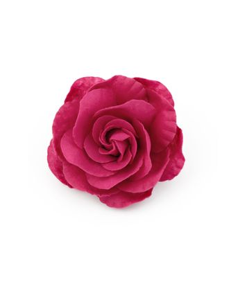 Купить Искусственные цветы для рукоделия Цветок-брошь д.8 см арт. ЦБ-25-1-30344 оптом в Казахстане