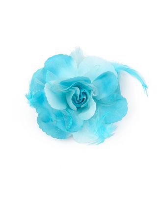 Купить Искусственные цветы для рукоделия Цветок-брошь д.9,5 см арт. ЦБ-47-1-30370 оптом в Казахстане