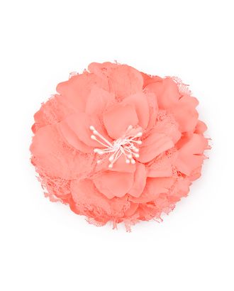 Купить Искусственные цветы для рукоделия Цветок-брошь д.11,5 см арт. ЦБ-44-1-30347 оптом в Казахстане