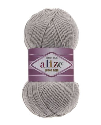 Пряжа ALIZE 'Cotton gold' (55%хлопок,45%акрил)ТУ (200 серый) арт. АРС-53318-1-АРС0001017235