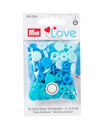393000 Kнопки Color Snaps PrymLove, голубой/синий цв., 12мм, 30шт Prym арт. АРС-33510-1-АРС0001058389 393000 Kнопки Color Snaps PrymLove, голубой/синий цв., 12мм, 30шт Prym арт. АРС-33510-1-АРС0001058389