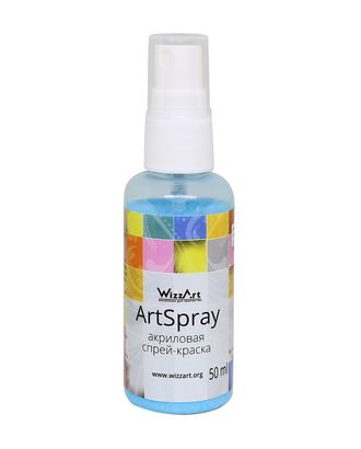 Спрей-Краска ArtSpray, голубой залив 50мл Wizzart арт. АРС-52613-1-АРС0001117932